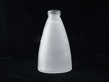 Botol Minuman Kaca Besar Flint Frosted 300ML dengan Tutup WT